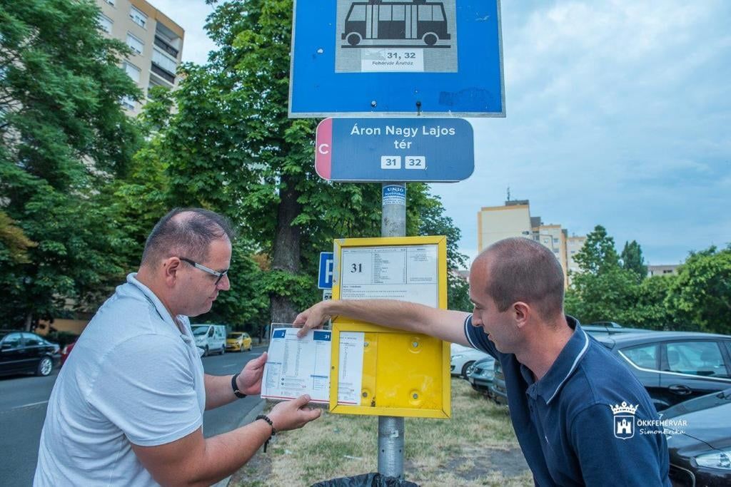 Új buszmenetrend lépett életbe szombattól - két hétig ingyenes a közösségi közlekedés Fehérváron